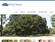 Tablet Screenshot of baptistvillage.com