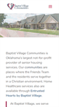 Mobile Screenshot of baptistvillage.org